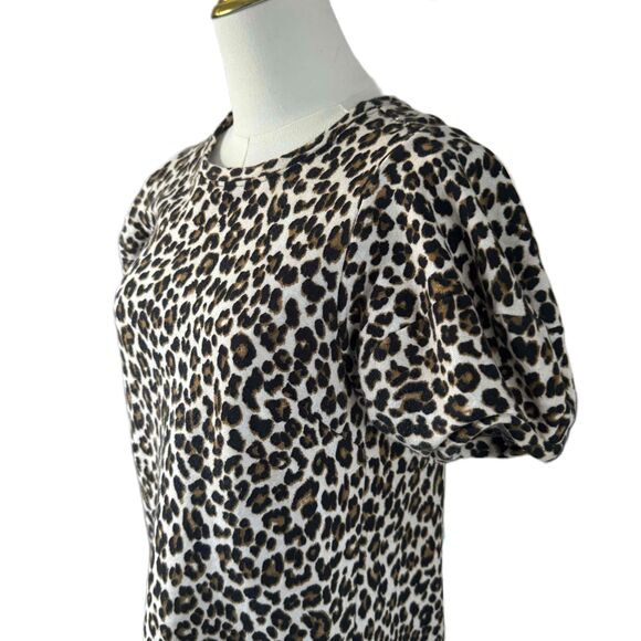 Velvet By Graham & Spencer Anthropologie Leopard Print Dress Women XS Maximalist - Picture 5 of 16